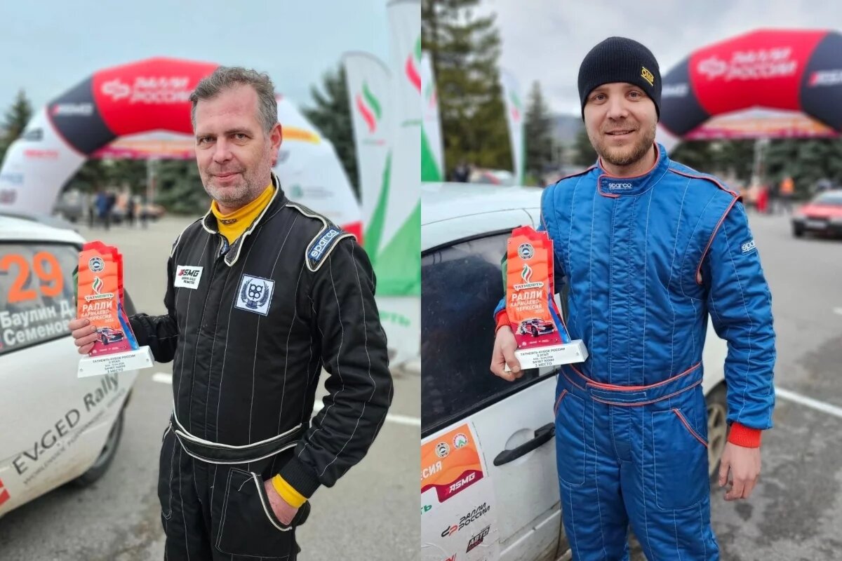    Псковские экипажи взяли две бронзы на этапе Кубка России по ралли