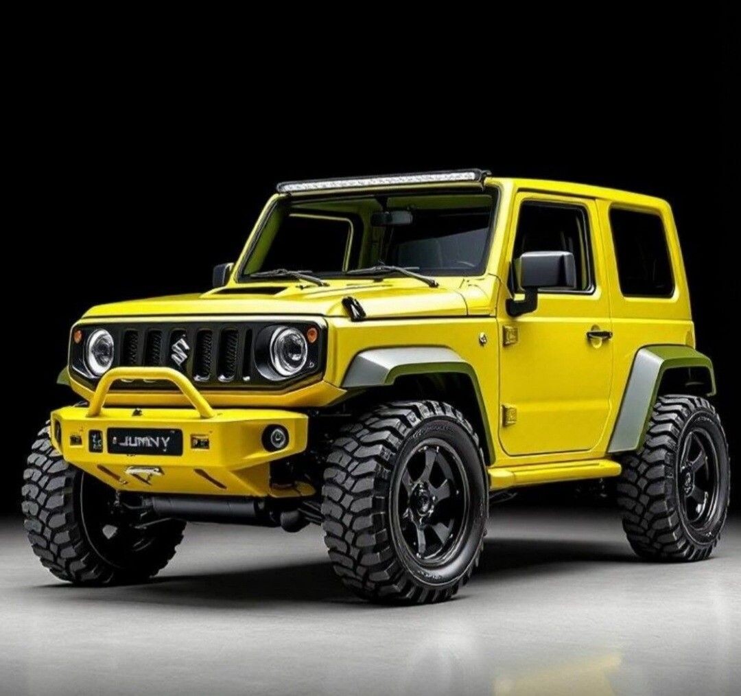 Suzuki Jimny 2021 года  в обвесах и переделках
