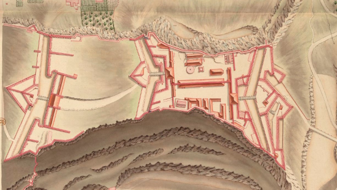 Цитадель г. Безансона, фрагмент автор С. Вобан