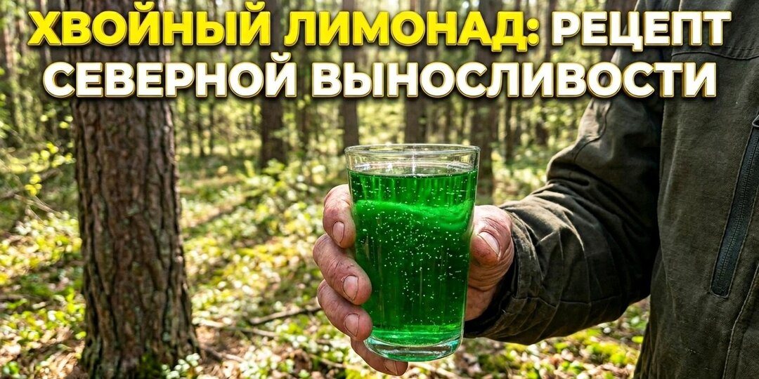 Хвойный лимонад: рецепт северной выносливости 200-летней давности — почему он бодрит лучше любого изотоника?