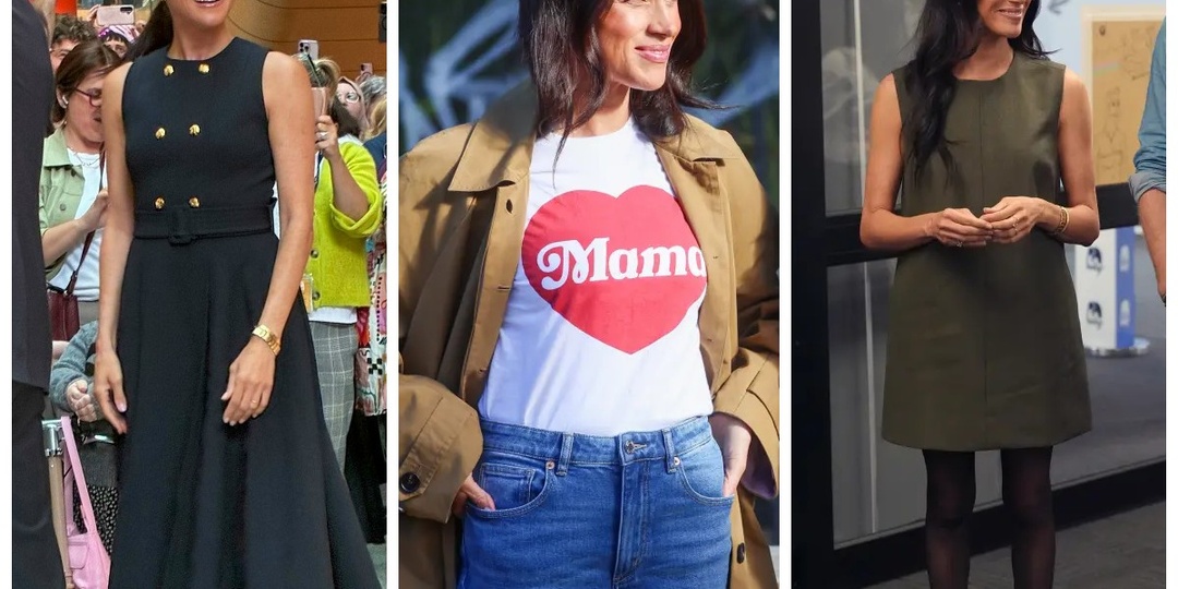 Сколько это стоит: все наряды Меган Маркл для австралийского турне, от сережек за 13 000 долларов до футболки с надписью «Мама»