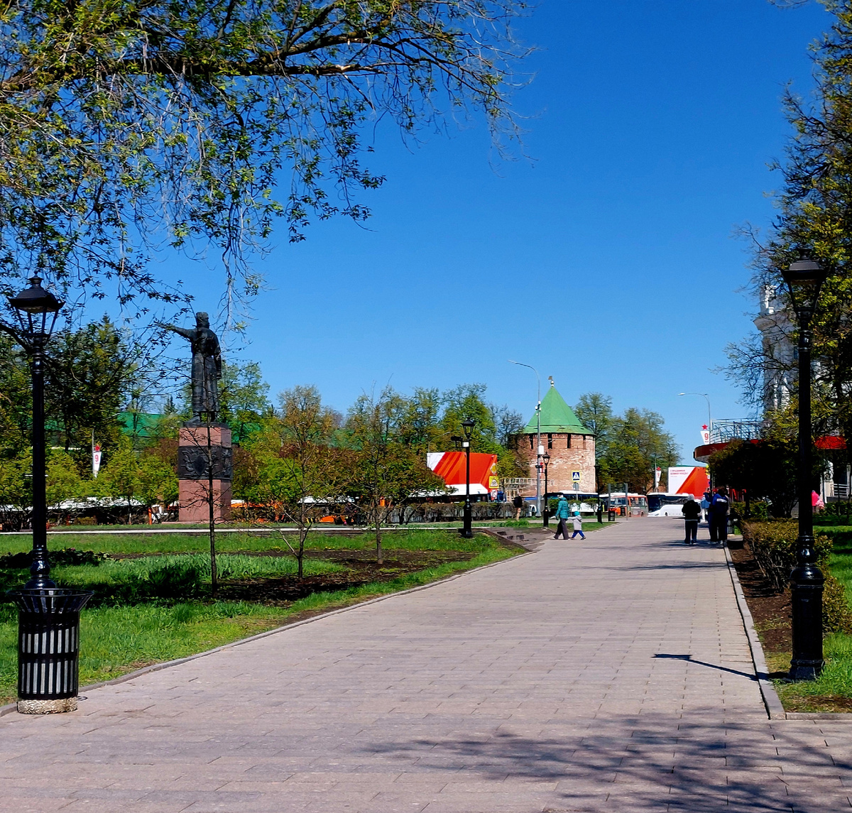 Площадь Минина и Пожарского. Нижний Новгород 