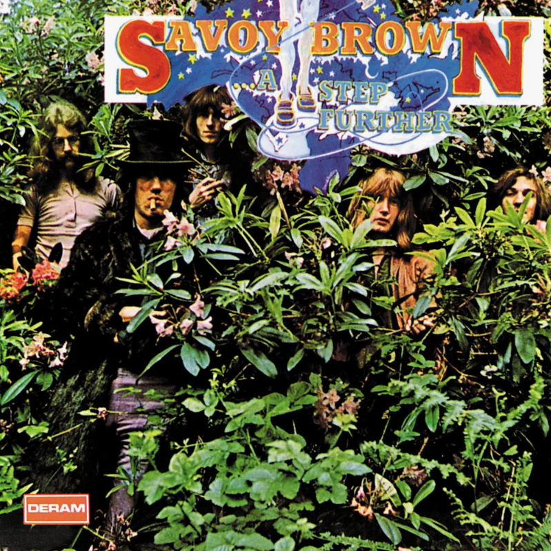 обложка альбома SAVOY BROWN "A Step Further" © 1969 - Decca