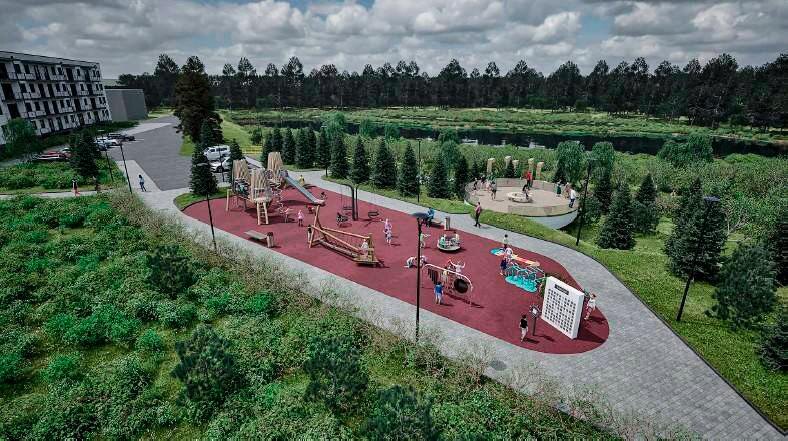 В сургутском поселке Лунный построят сквер