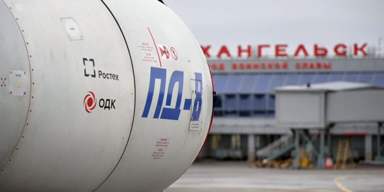 SJ-100 на испытаниях в Архангельске