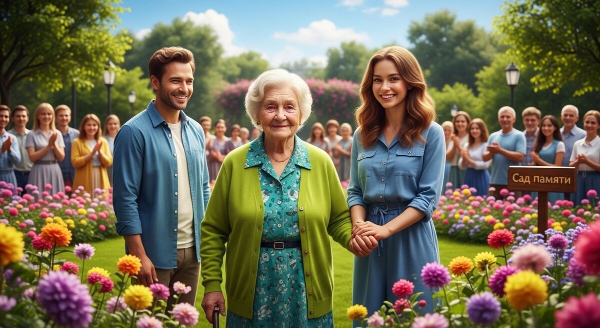    Рассказы и истории - Ей 85, она потеряла всё. Но эти цветы изменили целый город! Что произошло?
