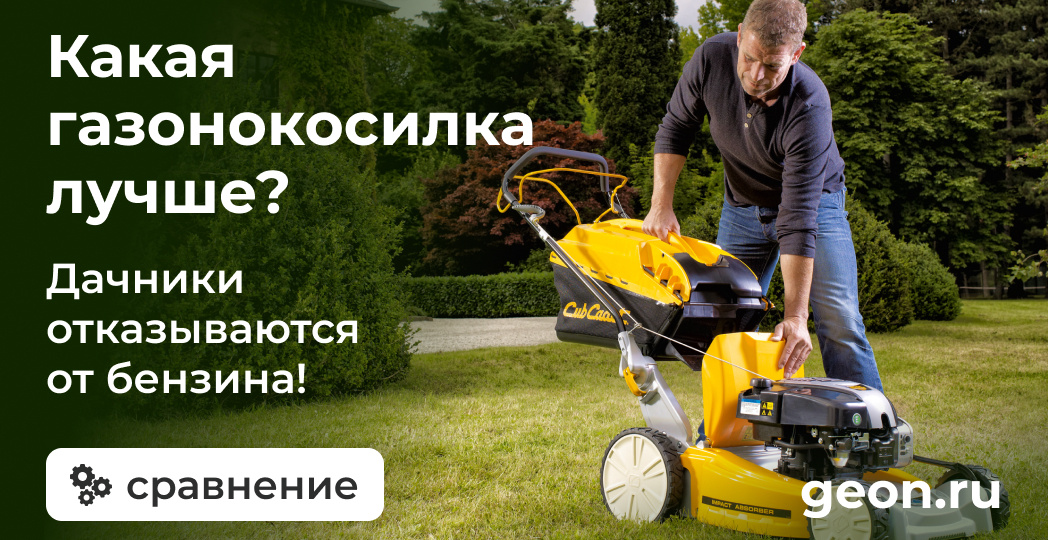 Газонокосилка электрическая или бензиновая: почему дачники все чаще выбирают аккумуляторную технику