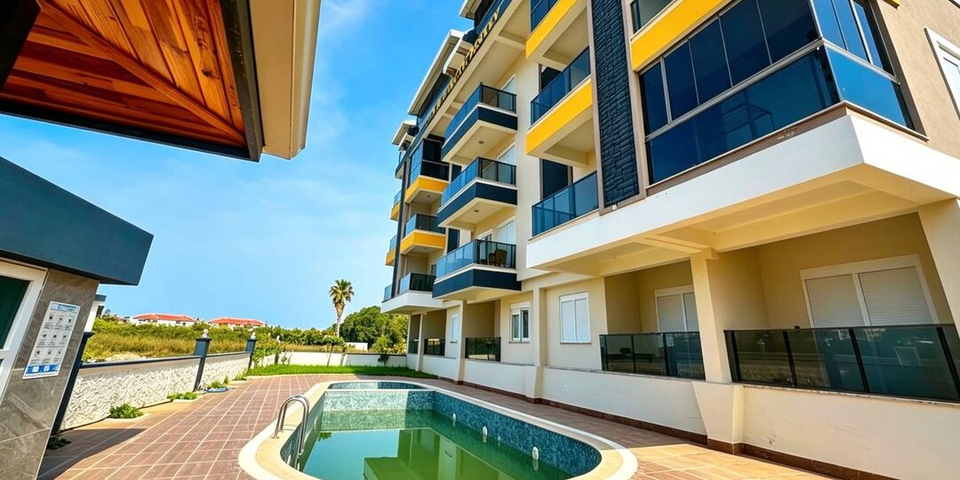 💶 €54 000 Новая квартира в Газипаше возле моря, Турция