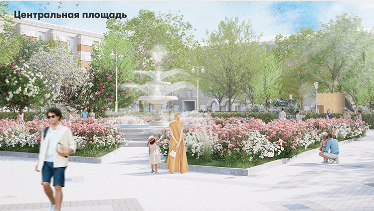    Проект входит в программу благоустройства общественных пространств 2026 года под патронажем Института развития городов РТ на 2,5 млрд рублей.   
Эскиз предоставлен Институтом развития городов РТ