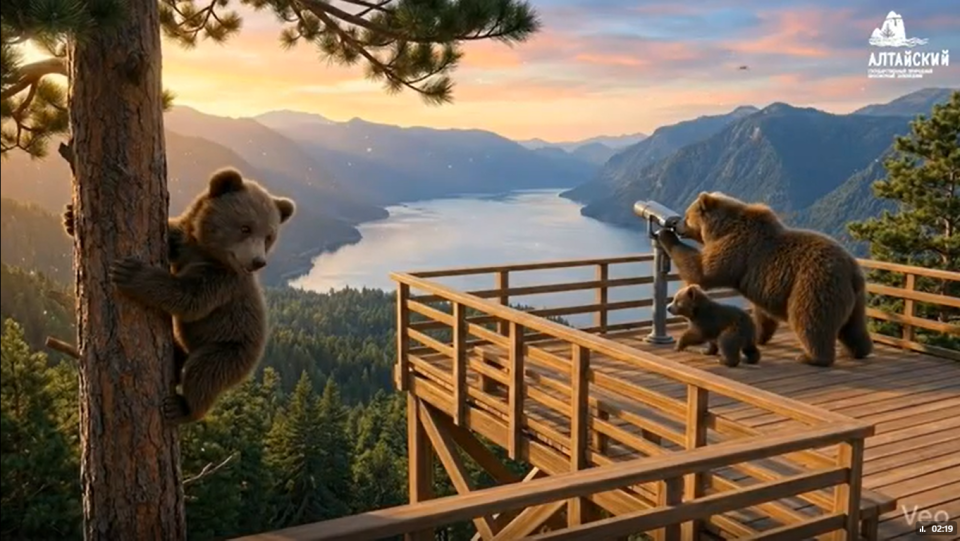    Кадр из мультфильма "Хранители Великих Просторов". Источник: Ярослава Зайцева / пресс-служба Алтайского заповедника