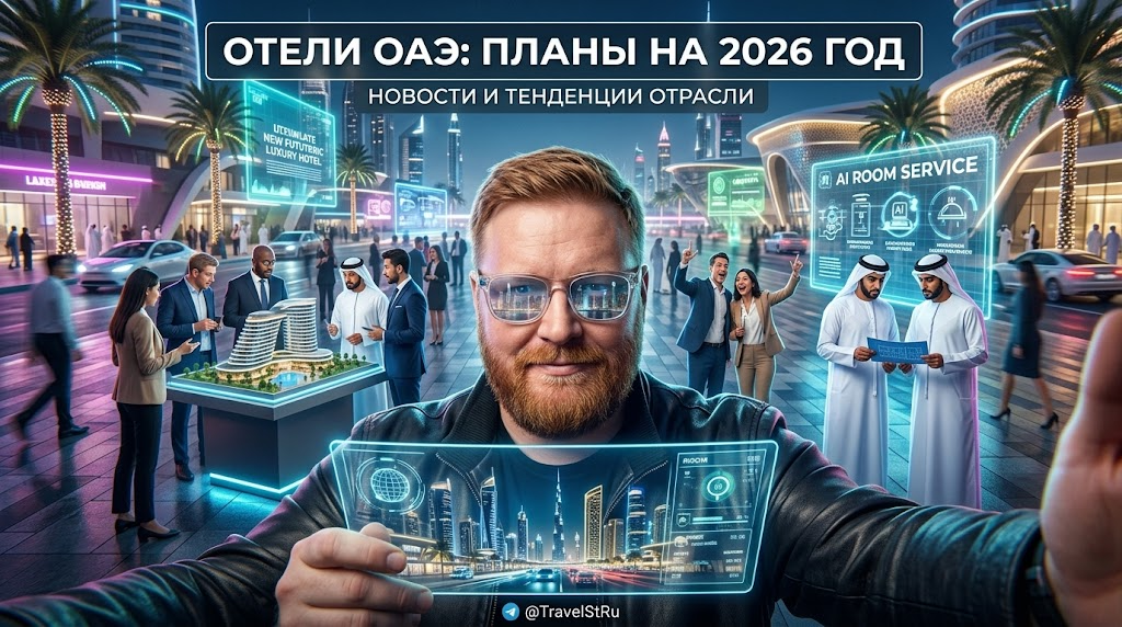 Тенденции отельного бизнеса ОАЭ: новости отелей и планы на 2026 год