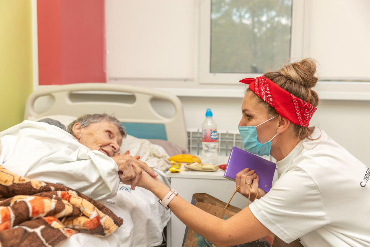 Руководитель проекта Метелькова Марьяна в Старооскольской больнице имени Святителя Луки Крымского