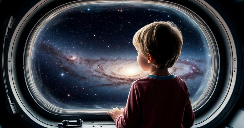 Если ребенка отправить с ускорением в 1G в космический полет, сколько лет пройдет на Земле за всю его жизнь?