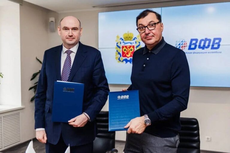    Оренбуржье и Всероссийская федерация волейбола подписали соглашение о сотрудничестве Оренбуржье