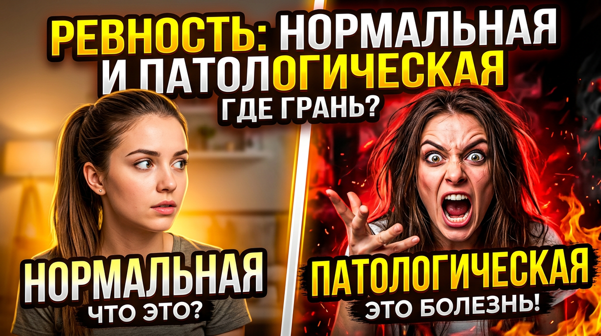 Ревность: нормальная и патологическая | Психокалипсис