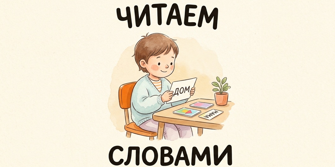 Как научить ребенка читать словами: переход от слогов к целому