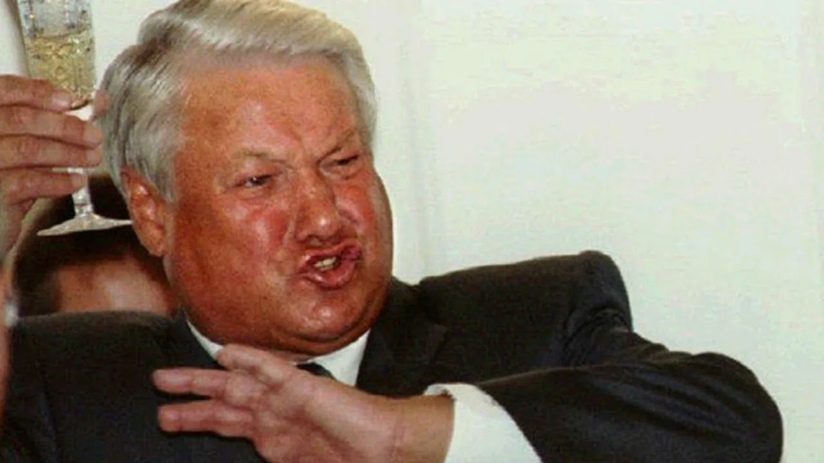 Президент РФ Ельцин