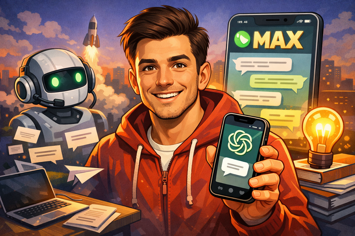 Бесплатный ChatGPT в Max