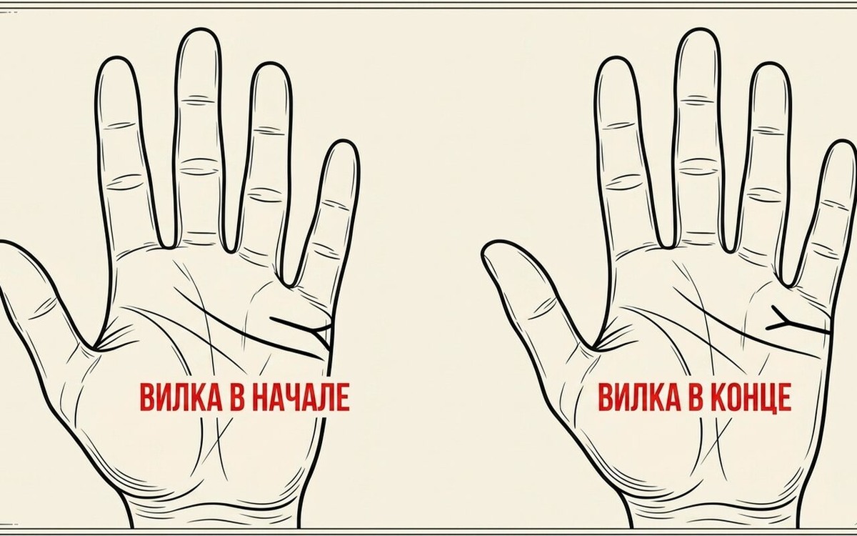 Линия брака на руке: где находится на ладони и что предсказывает Дмитрий Петров📷
