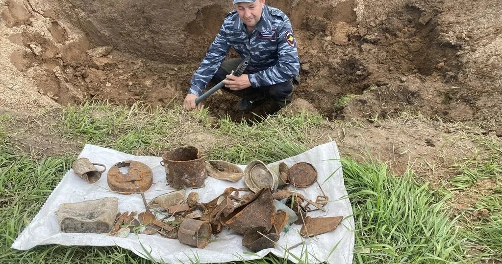 Волгоградские полицейские поучаствовали в поисковом сборе «Путь к Победе»