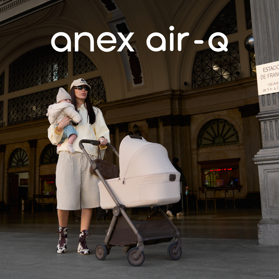 Коляска Anex Air-Q в конфигурации с люлькой