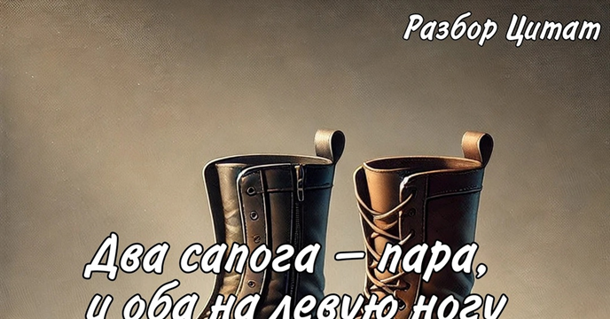 Оба на левую ногу