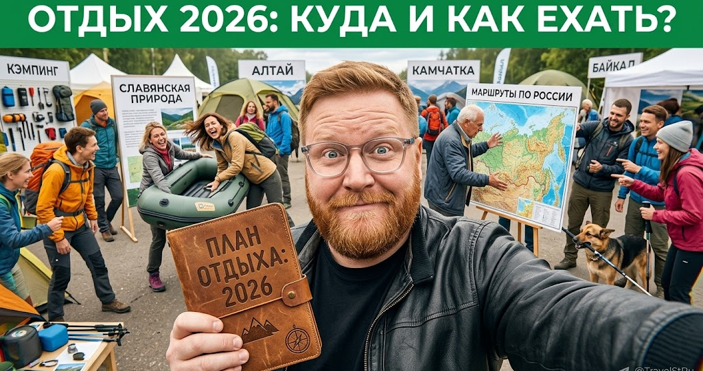 Активный отдых в России 2026: куда поехать и как организовать отдых