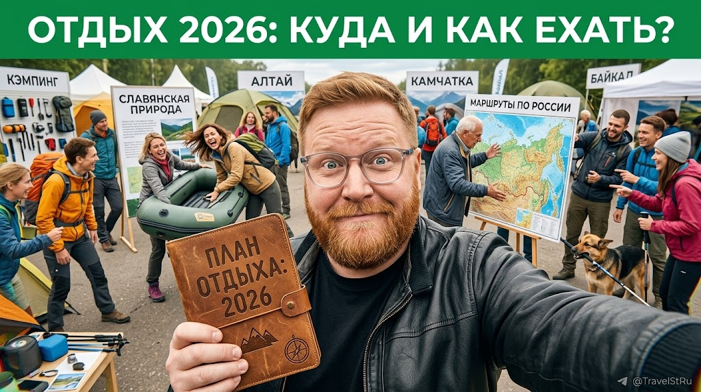 Активный отдых в России 2026: куда поехать и как организовать отдых