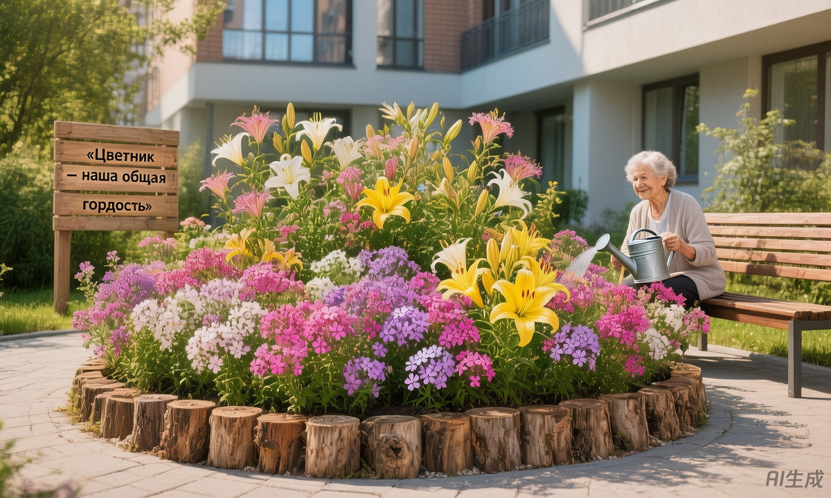 За клумбы у подъезда - штраф?