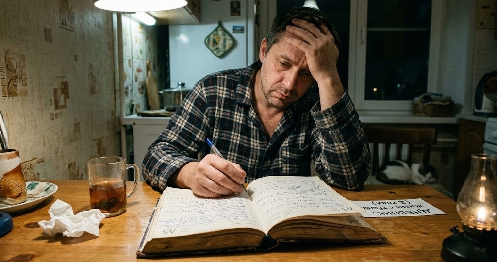 Тёща приехала "на недельку". Два года я записывала каждый день в дневник