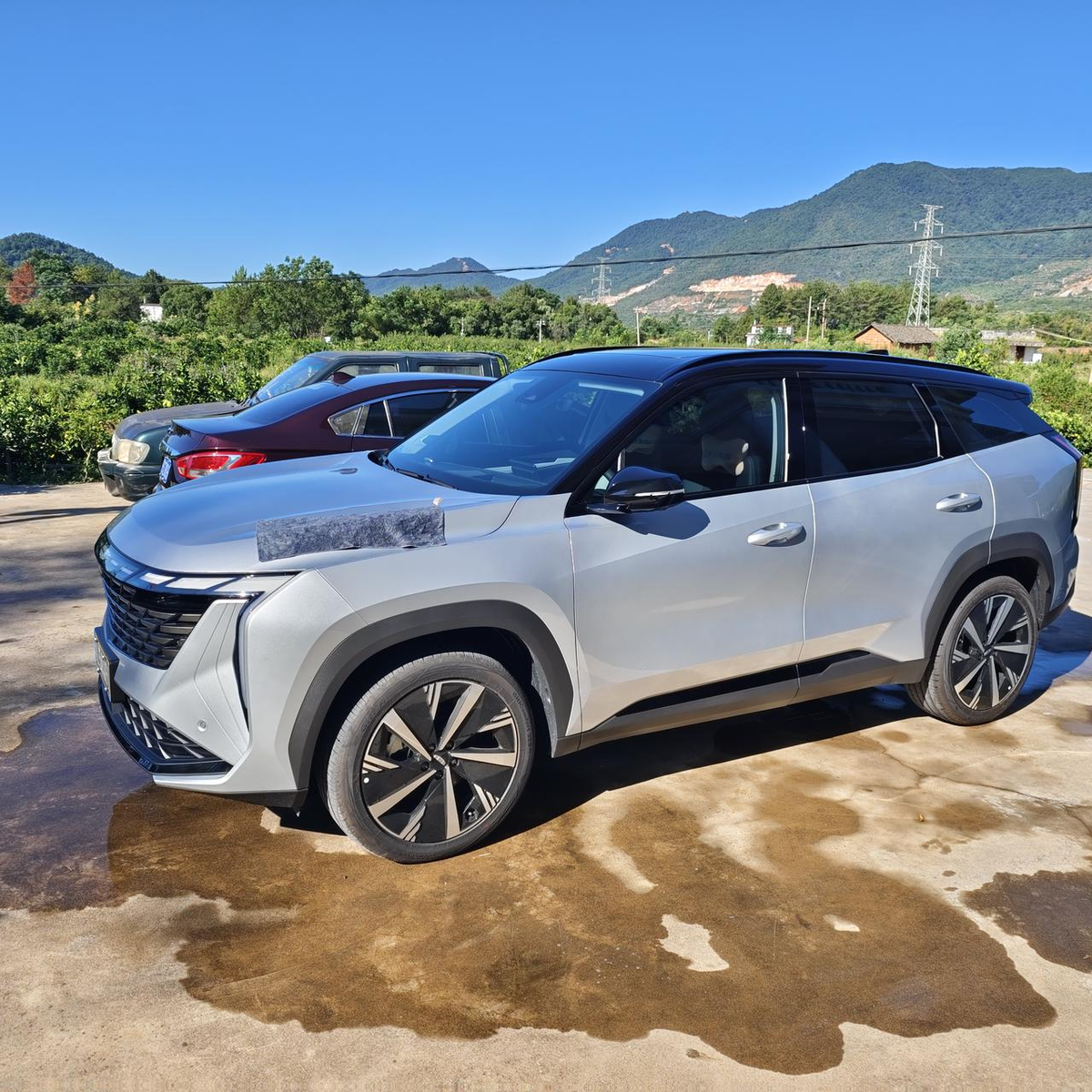 Мой Geely Atlas 1.5T