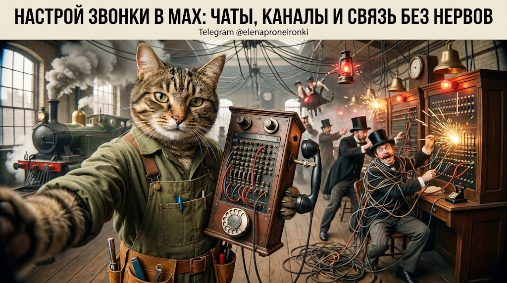    Разберёмся, как новичкам настроить звонки в Max. lenka