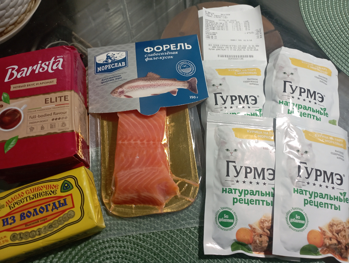 Покупки из Дикси