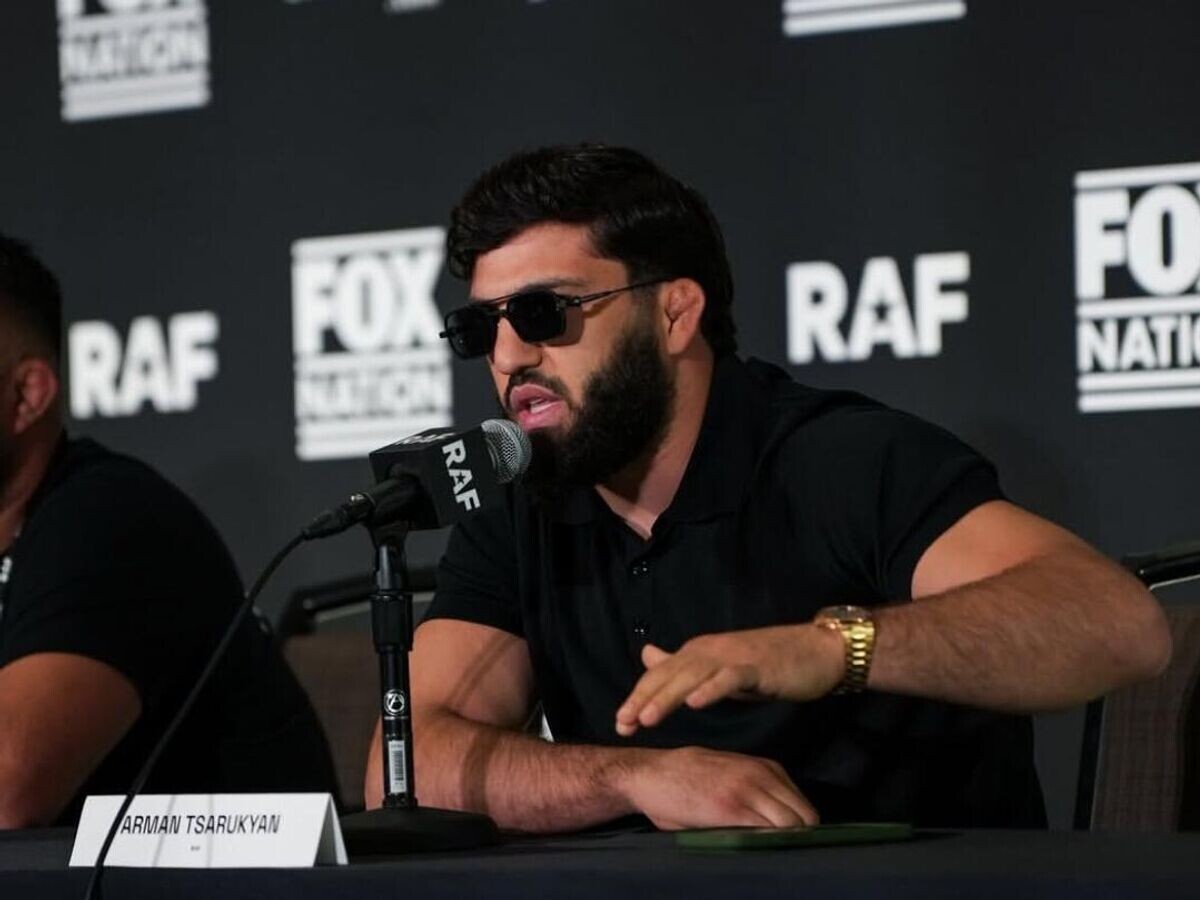    Арман Царукян | © Соцсети бойца ММА