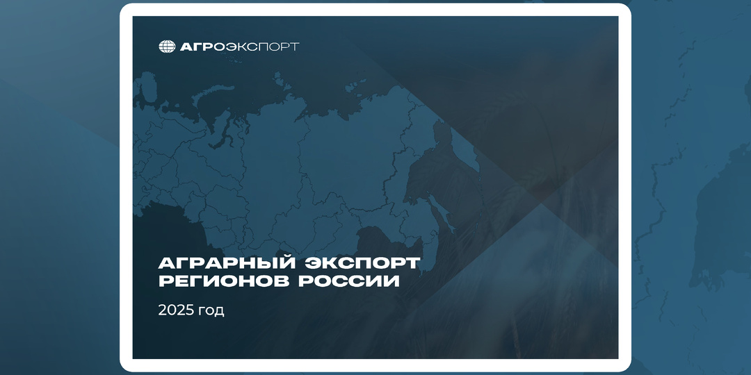 Аграрный экспорт регионов России в 2025 году