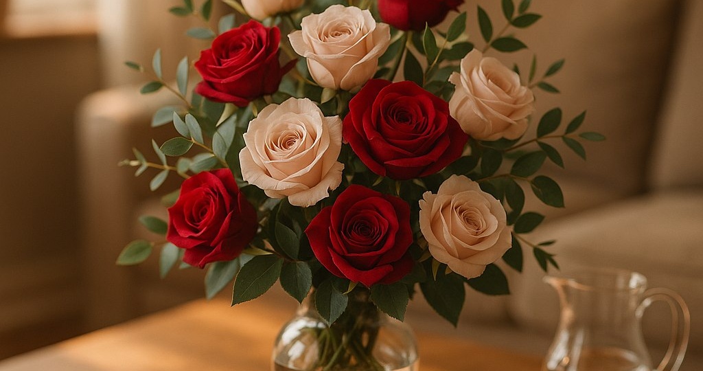 Розы для гостиной — не просто цветы, а тихий диалог