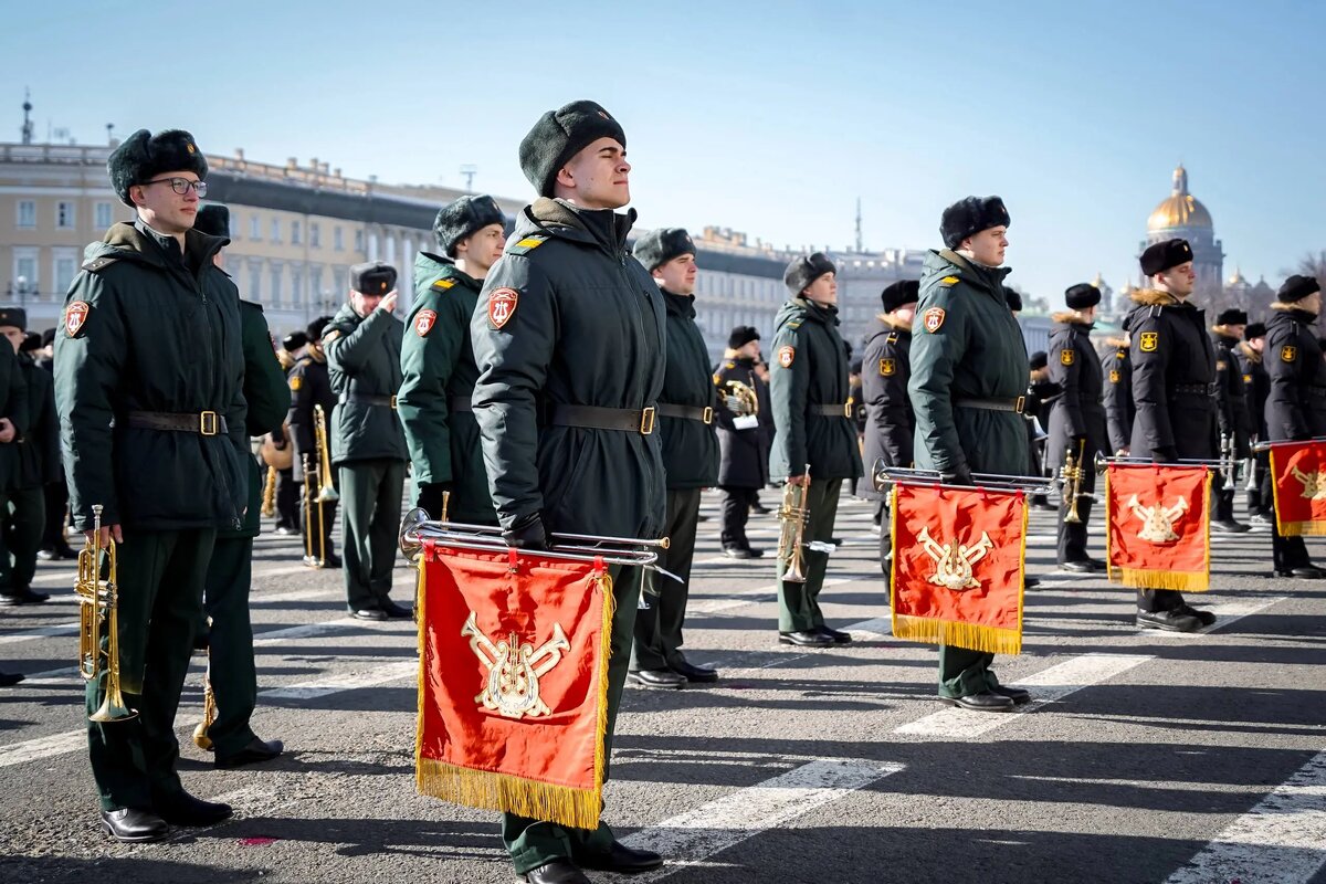    Репетиция 2 апреля 2026 года. Фото: пресс-служба Росгвардии по СЗФО