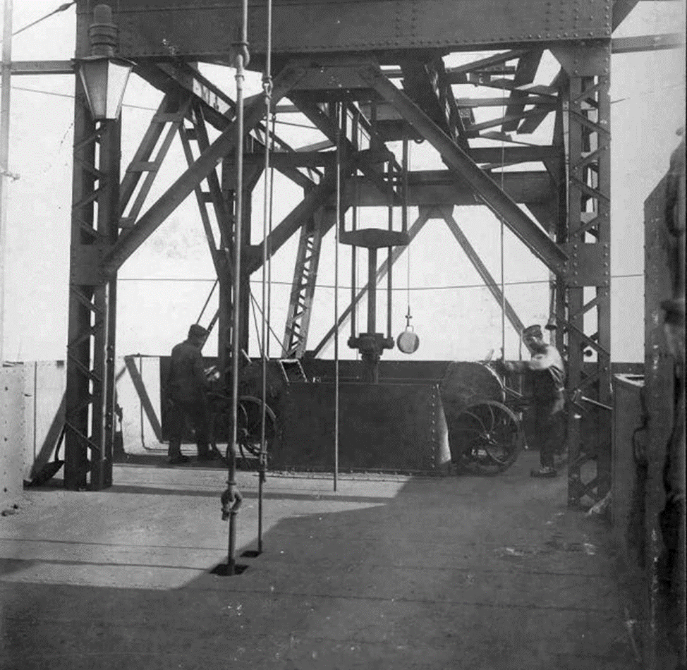 Загрузочная площадка доменной печи