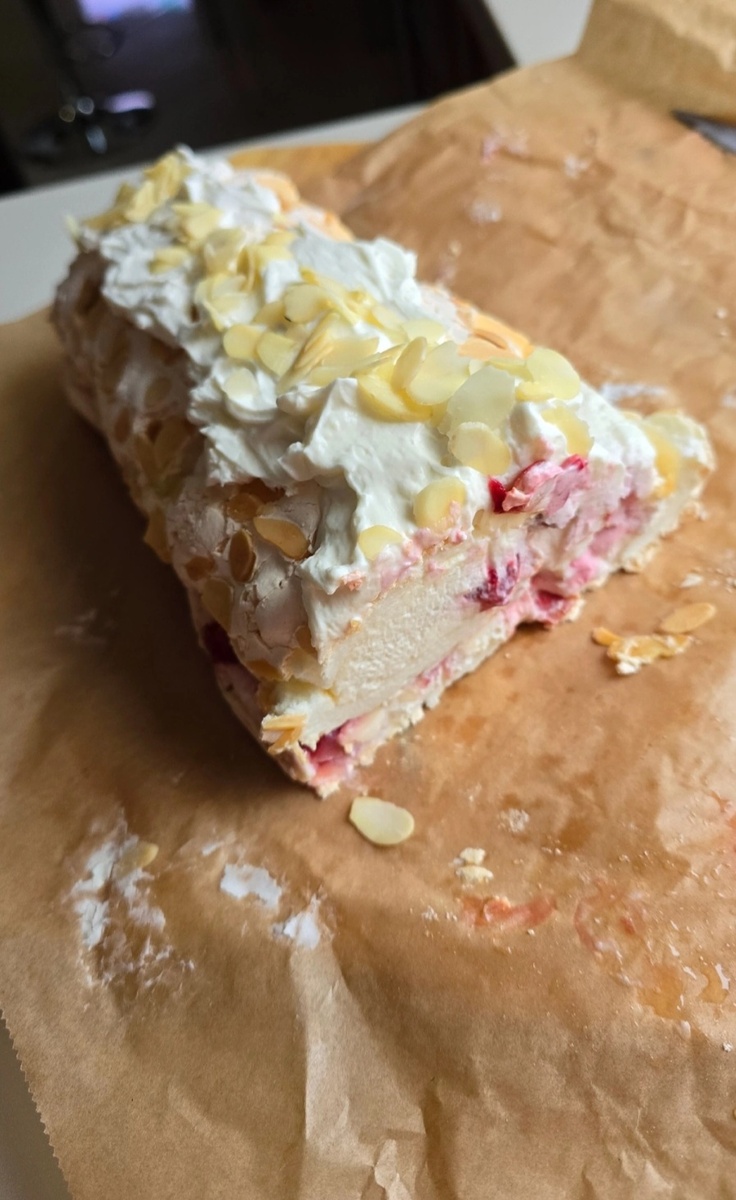 🍰 Секреты идеального меренгового рулета: получается с первого раза!