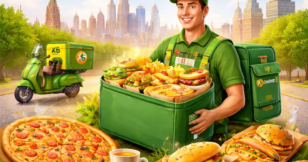 X5 расширяет сервисы доставки: в Москве стартовал пилотный проект по доставке горячей еды из дарксторов