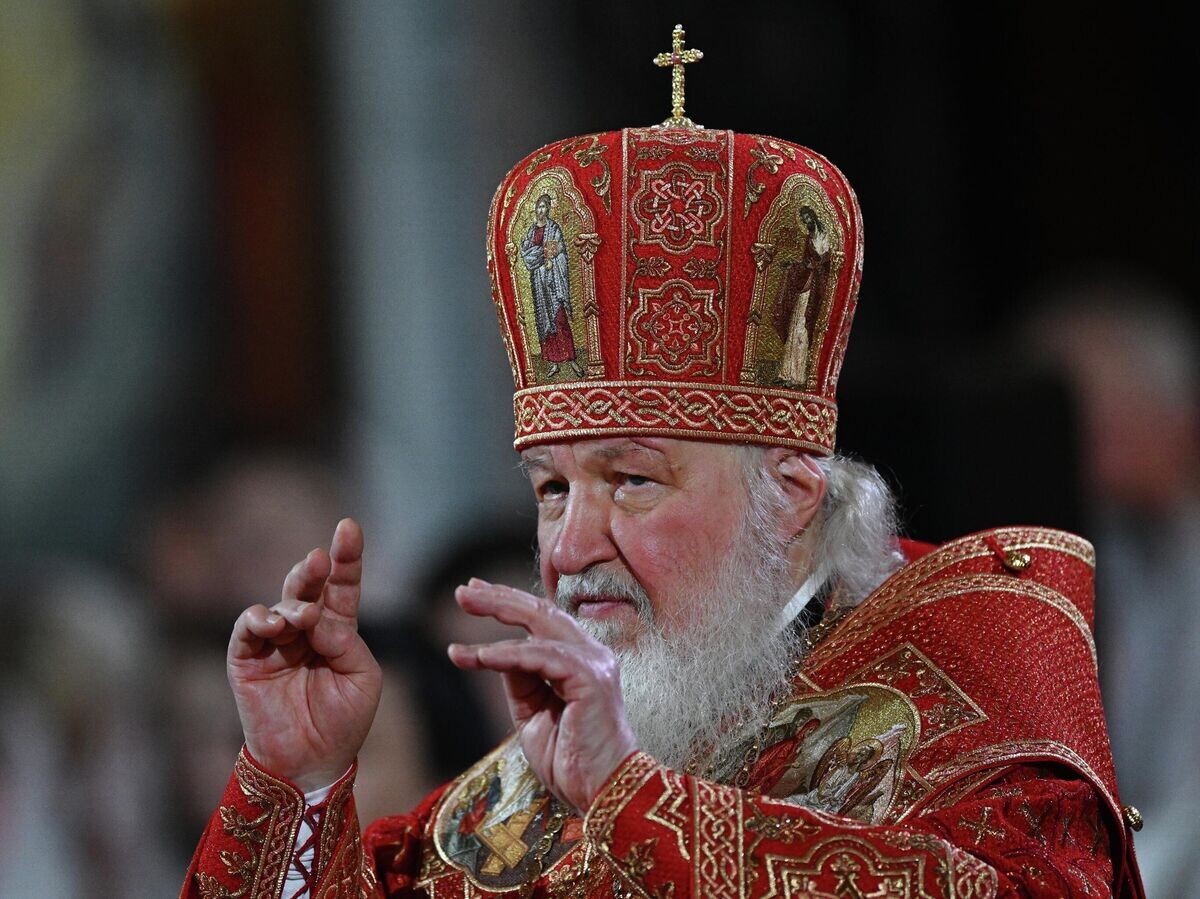    Пасхальное богослужение в храме Христа Спасителя | © РИА Новости / Сергей Бобылев