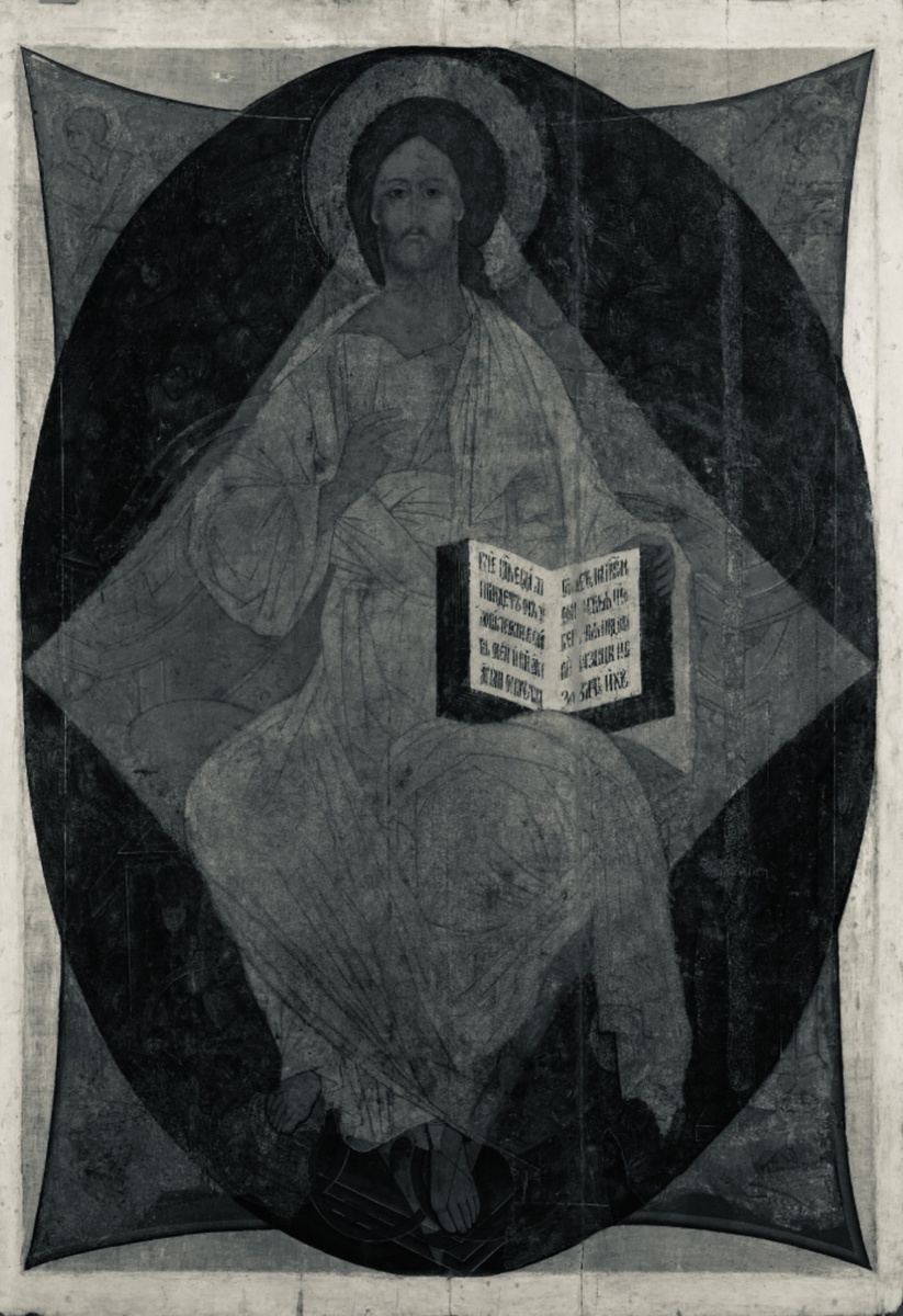 СПАС В СИЛАХ, ИЗ ДЕИСУСНОГО ЧИНА, Третьяковская галерея