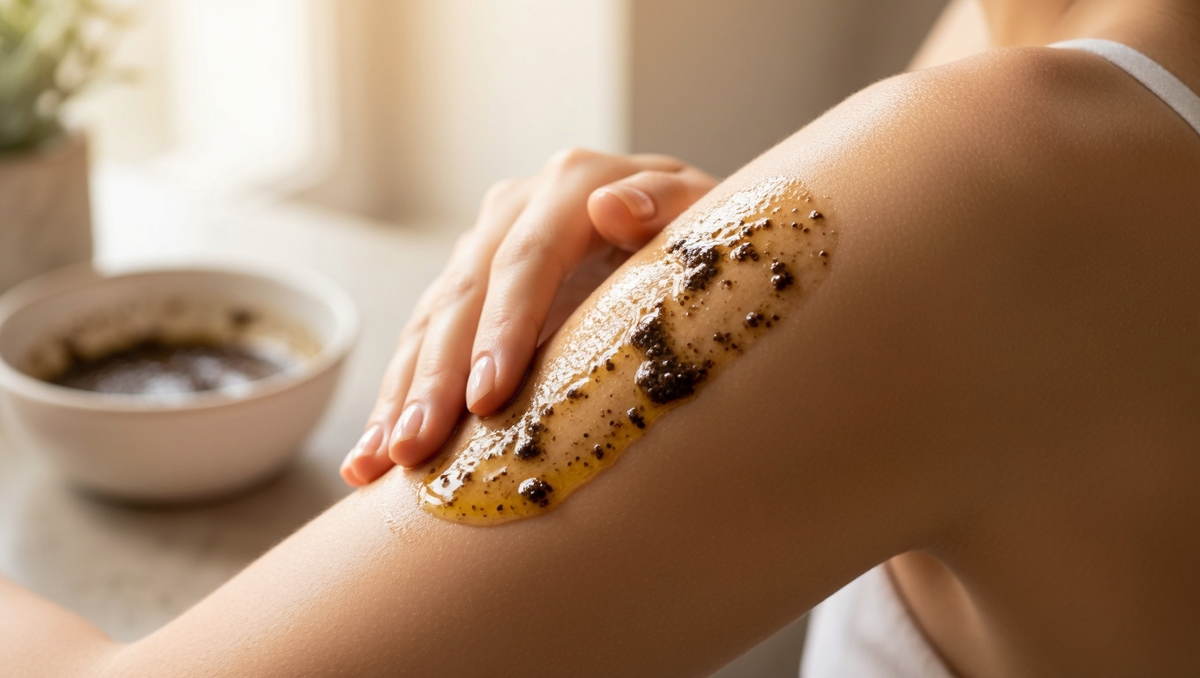 Кофейный домашний скраб для кожи