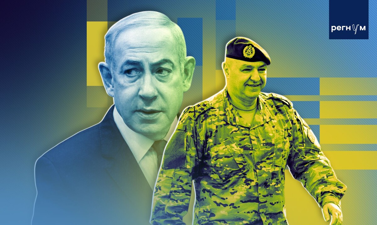    Премьер-министр Израиля Биньямин Нетаньяху и президент Ливана Жозеф Аун / Источник: (с) ИА Регнум