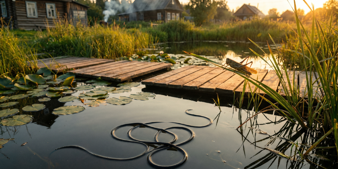 Живой «конский волос» в реках: Проникает в мозг и заставляет топиться насекомых. Опасен ли он для человека?
