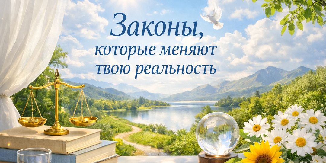✨ Законы, которые меняют твою реальность