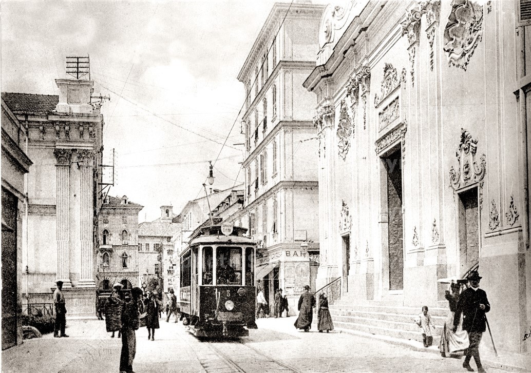 трамвай в Сан-Ремо