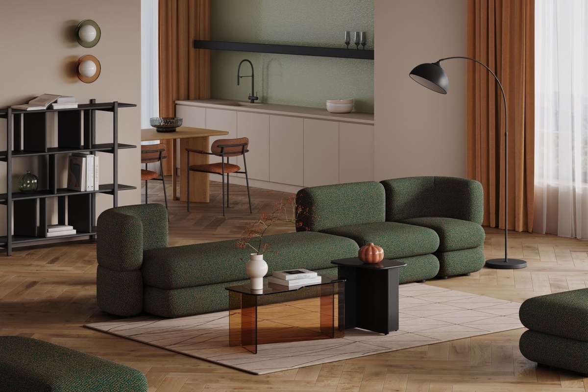 На фото: мебель из коллекции Брера от divan.ru x Димы Логинова