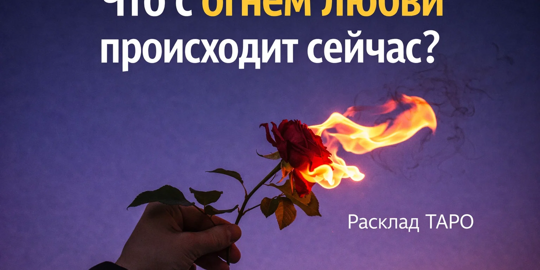 Что с огнем любви происходит сейчас?
