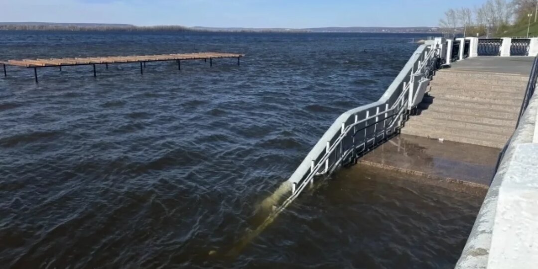 Вода у порога. Уровень Волги в Самаре близится к критической отметке